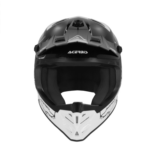 Casco Acerbis Profile Junior White Black - Micasco.es - Tu tienda de cascos de moto