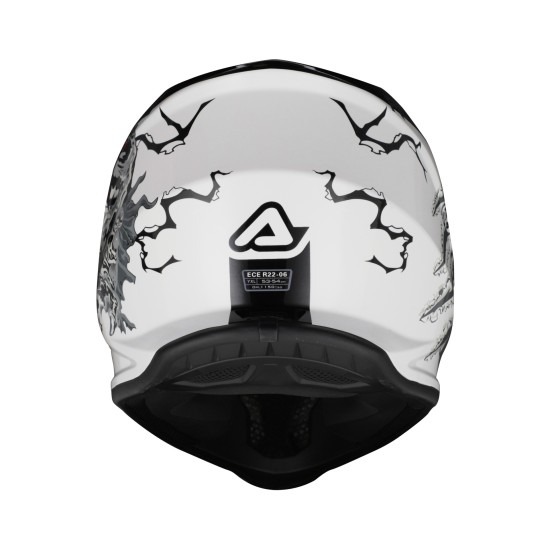 Casco Acerbis Profile Junior White Black - Micasco.es - Tu tienda de cascos de moto