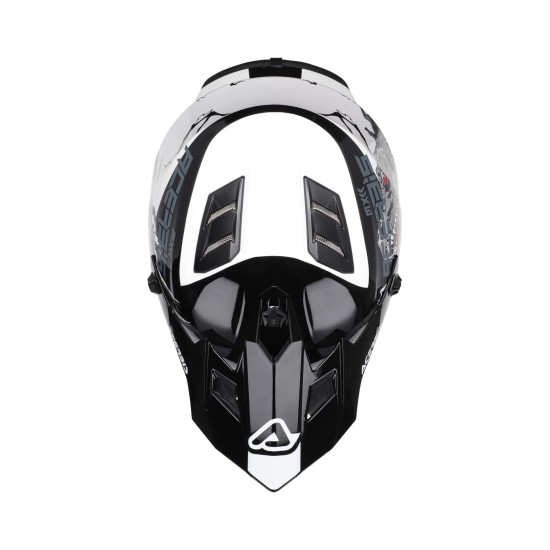 Casco Acerbis Profile Junior White Black - Micasco.es - Tu tienda de cascos de moto