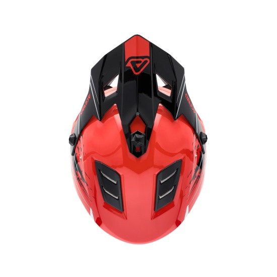 Casco Acerbis Profile Junior Red Black - Micasco.es - Tu tienda de cascos de moto