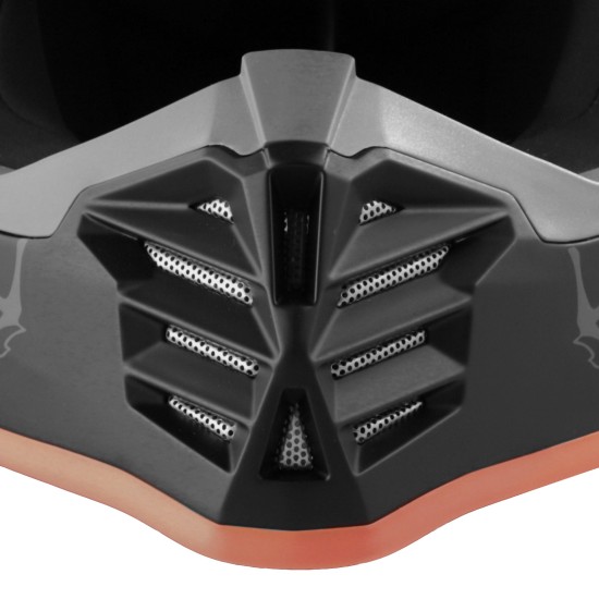 Casco Acerbis Profile Junior Black Fluo Orange - Micasco.es - Tu tienda de cascos de moto