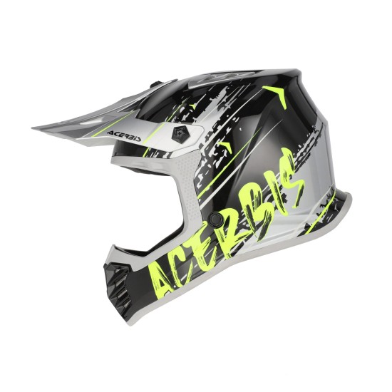Casco Acerbis Profile Junior Black fluo Yellow - Micasco.es - Tu tienda de cascos de moto