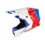 Casco Acerbis T711 WHITE BLUE RED - Micasco.es - Tu tienda de cascos de moto