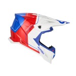 Casco Acerbis T711 WHITE BLUE RED - Micasco.es - Tu tienda de cascos de moto