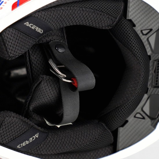 Casco Acerbis T711 WHITE BLUE RED - Micasco.es - Tu tienda de cascos de moto