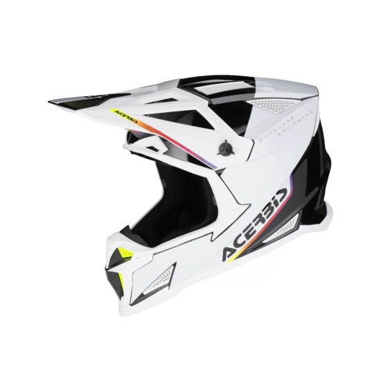 Casco Acerbis T711 WHITE BLACK - Micasco.es - Tu tienda de cascos de moto