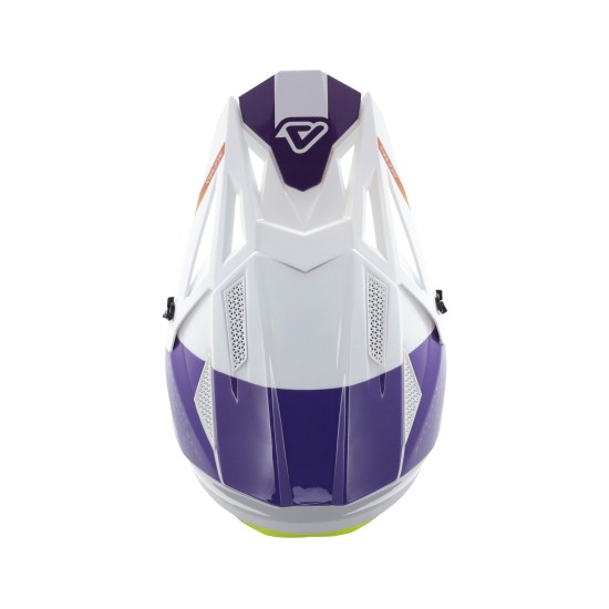 Casco Acerbis T711 WHITE PURPLE - Micasco.es - Tu tienda de cascos de moto