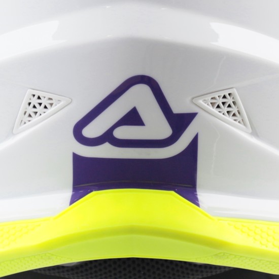 Casco Acerbis T711 WHITE PURPLE - Micasco.es - Tu tienda de cascos de moto
