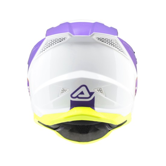 Casco Acerbis T711 WHITE PURPLE - Micasco.es - Tu tienda de cascos de moto