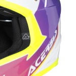 Casco Acerbis T711 WHITE PURPLE - Micasco.es - Tu tienda de cascos de moto