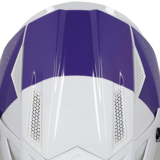 Casco Acerbis T711 WHITE PURPLE - Micasco.es - Tu tienda de cascos de moto