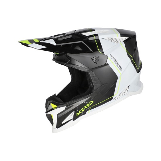 Casco Acerbis T711 BLACK WHITE - Micasco.es - Tu tienda de cascos de moto