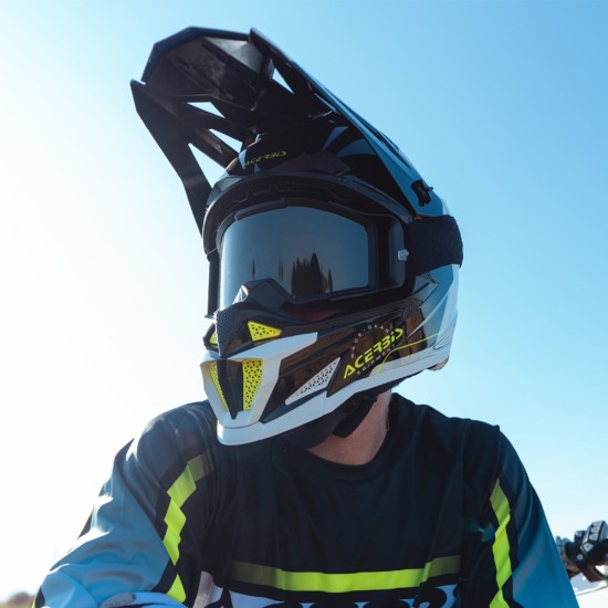 Casco Acerbis T711 BLACK WHITE - Micasco.es - Tu tienda de cascos de moto