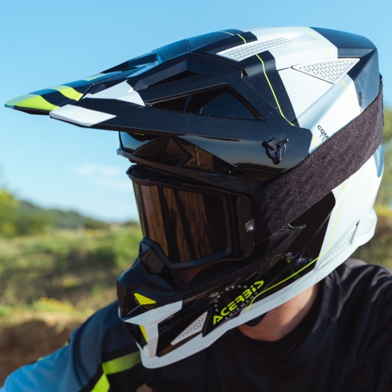 Casco Acerbis T711 BLACK WHITE - Micasco.es - Tu tienda de cascos de moto