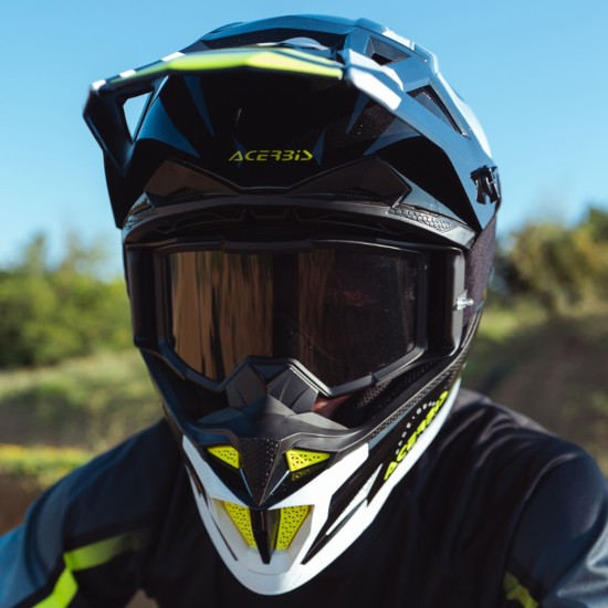 Casco Acerbis T711 BLACK WHITE - Micasco.es - Tu tienda de cascos de moto