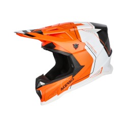 Casco Acerbis T711 ORANGE FLUO BLACK