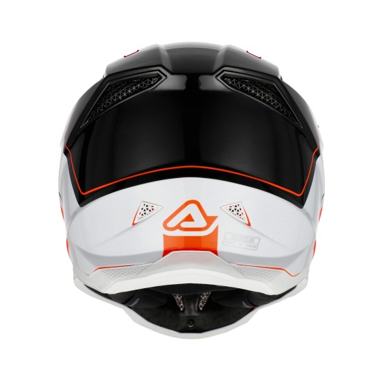 Casco Acerbis T711 ORANGE FLUO BLACK - Micasco.es - Tu tienda de cascos de moto