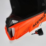 Casco Acerbis T711 ORANGE FLUO BLACK - Micasco.es - Tu tienda de cascos de moto