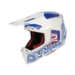 Casco Acerbis Whoops White Blue Red - Micasco.es - Tu tienda de cascos de moto