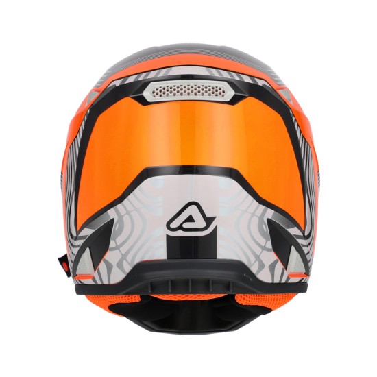 Casco Acerbis Whoops Grey Orange - Micasco.es - Tu tienda de cascos de moto