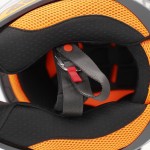 Casco Acerbis Whoops Grey Orange - Micasco.es - Tu tienda de cascos de moto
