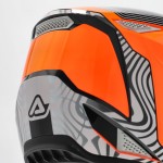 Casco Acerbis Whoops Grey Orange - Micasco.es - Tu tienda de cascos de moto