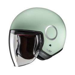 Casco jet HJC RPHA40 SOLID GREEN RELAX