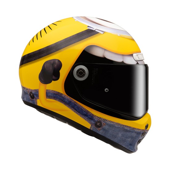 Casco integral HJC V10 STUART MINIONS MC3 - Micasco.es Casco integral HJC V10 STUART MINIONS MC3 - Micasco.es - Tu tienda de cascos de moto