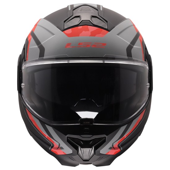 Casco LS2 FF910 ADVANT II GLIDE Matt Black Grey Red - Micasco.es - Tu tienda de cascos de moto
