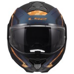 Casco LS2 FF910 ADVANT II GLIDE Matt Black Orange - Micasco.es - Tu tienda de cascos de moto