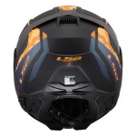 Casco LS2 FF910 ADVANT II GLIDE Matt Black Orange - Micasco.es - Tu tienda de cascos de moto