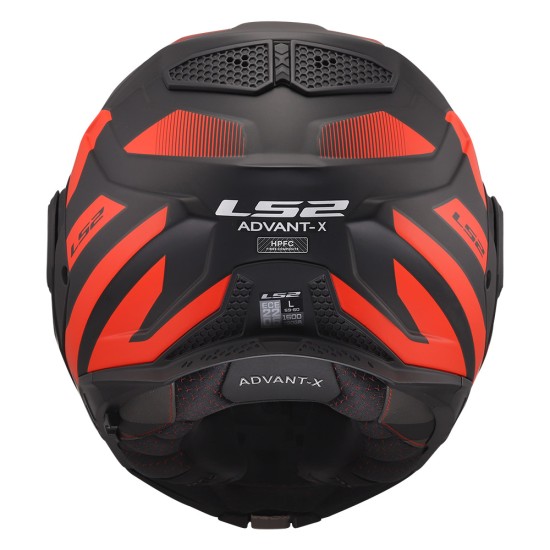 LS2 FF901 ADVANT X NOVA Matt Black Red - Micasco.es - Tu tienda de cascos de moto