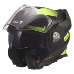 LS2 FF901 ADVANT X NOVA Matt Black H-V Yellow - Micasco.es - Tu tienda de cascos de moto
