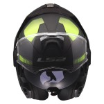LS2 FF901 ADVANT X NOVA Matt Black H-V Yellow - Micasco.es - Tu tienda de cascos de moto