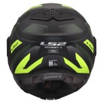 LS2 FF901 ADVANT X NOVA Matt Black H-V Yellow - Micasco.es - Tu tienda de cascos de moto