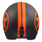 Casco jet LS2 OF601 BOB II STAR Matt Orange - Micasco.es - Tu tienda de cascos de moto