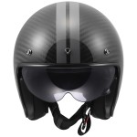 Casco jet LS2 OF601 BOB II STAR Gloss Grey - Micasco.es - Tu tienda de cascos de moto