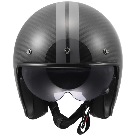 Casco jet LS2 OF601 BOB II STAR Gloss Grey - Micasco.es - Tu tienda de cascos de moto