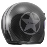 Casco jet LS2 OF601 BOB II STAR Gloss Grey - Micasco.es - Tu tienda de cascos de moto