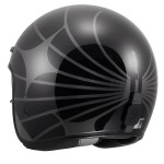 Casco jet LS2 OF601 BOB II COSMIC Gloss Black Grey - Micasco.es - Tu tienda de cascos de moto