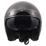 Casco jet LS2 OF601 BOB II COSMIC Gloss Black Grey - Micasco.es - Tu tienda de cascos de moto