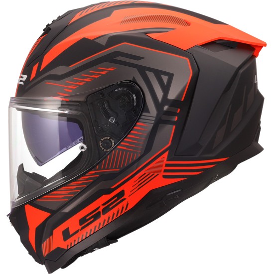 LS2 FF817 CHALLENGER II DRAVIX Matt Red - Micasco.es - Tu tienda de cascos de moto