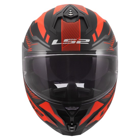 LS2 FF817 CHALLENGER II DRAVIX Matt Red - Micasco.es - Tu tienda de cascos de moto