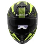 LS2 FF817 CHALLENGER II DRAVIX Matt H-V Yellow - Micasco.es - Tu tienda de cascos de moto