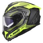 LS2 FF817 CHALLENGER II DRAVIX Matt H-V Yellow - Micasco.es - Tu tienda de cascos de moto