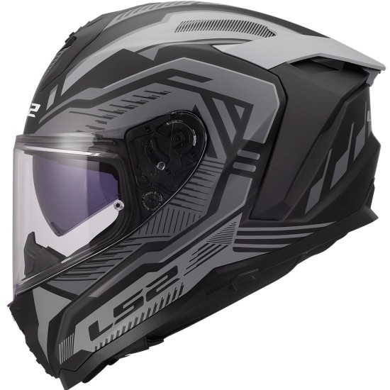 LS2 FF817 CHALLENGER II DRAVIX Matt Grey - Micasco.es - Tu tienda de cascos de moto