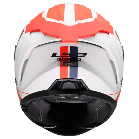 LS2 FF817 CHALLENGER II TITAN Matt White Blue Red - Micasco.es - Tu tienda de cascos de moto
