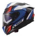 LS2 FF817 CHALLENGER II VIPER Gloss White Blue Red - Micasco.es - Tu tienda de cascos de moto