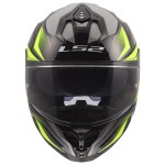 LS2 FF817 CHALLENGER II VIPER Gloss Grey H-V Yellow - Micasco.es - Tu tienda de cascos de moto