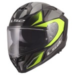 LS2 FF817 CHALLENGER II VIPER Gloss Grey H-V Yellow - Micasco.es - Tu tienda de cascos de moto